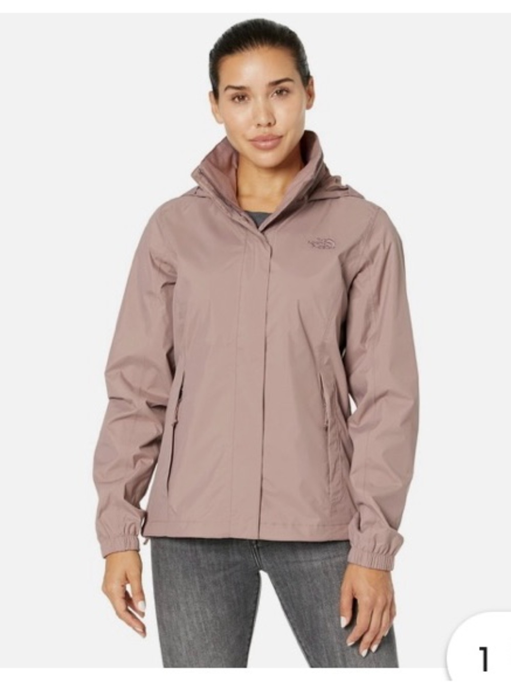 The North Face Women’s Utility Rain Jacket in Mauve S